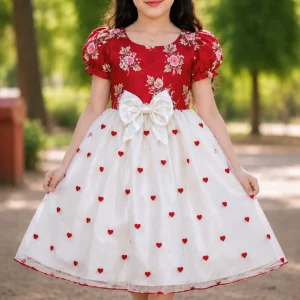 Baby Party Dress Red Colour.  Size 1-3 years.